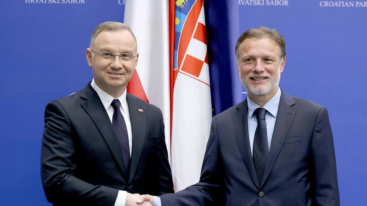 Gordan Jandroković i Andrzej Duda