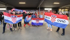Hrvatski navijači u Herningu, Foto: Sanjin Strukić/PIXSELL