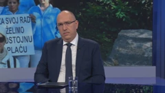 Tomislav Dulibić, državni tajnik u Ministarstvu zdravstva, Foto: HTV/HRT