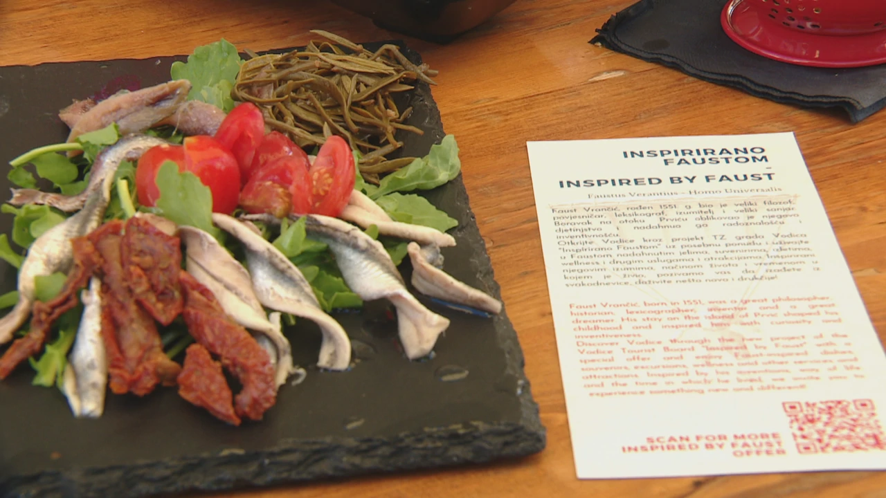 Gastronomska ponda inspirirana Faustom Vrančićem, Foto: Dnevnik/HTV/HRT
