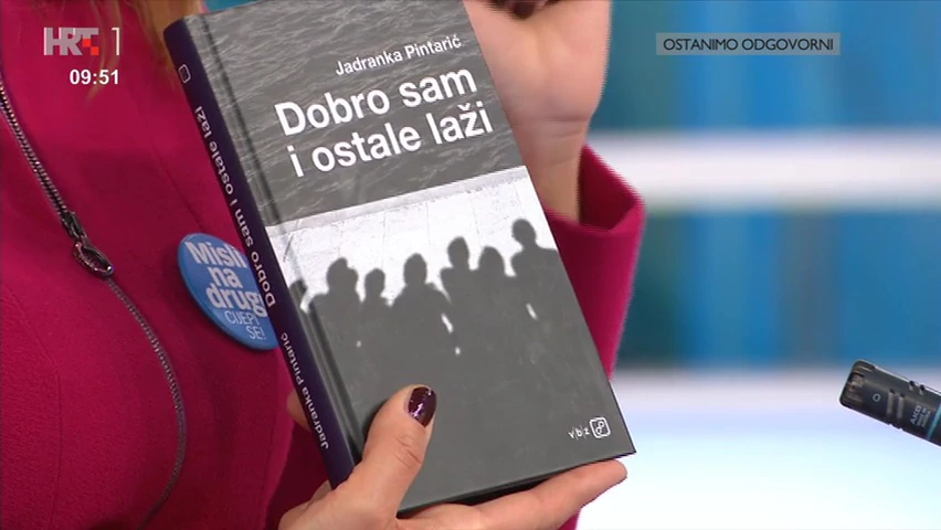 Jadranka Pintarić: „Dobro sam i ostale laži“, V.B.Z.