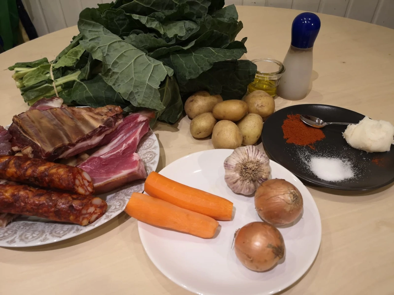 Sastojci za naše varivo od raštike (rašćike, raštana)