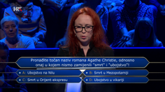 Marina Malešević , Foto: Tko želi biti milijunaš?/HRT