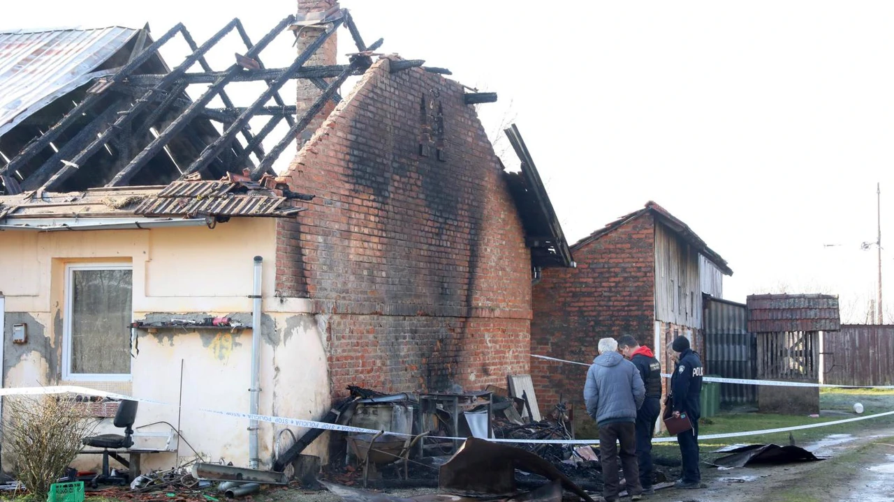 Požar u Novoselcu, Foto: Robert Anic /PIXSELL