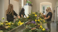 U srednjoj školi "Arboretum Opeka" Marčan slažu cvjetne aranžmane