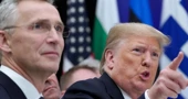Glavni tajnik NATO-a Jens Stoltenberg i Donald Trump