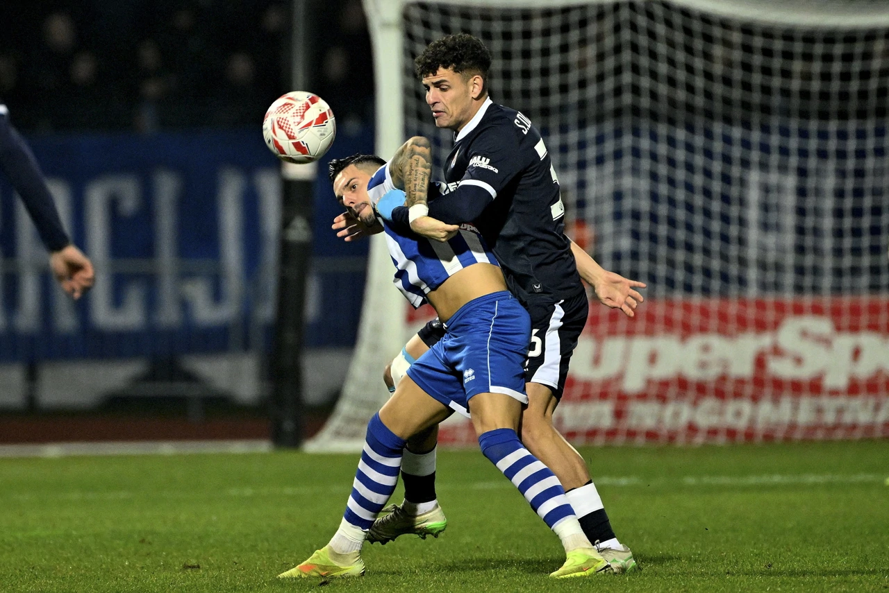 Dvoboj Karlovca i Dinama, Foto: Damir Krajac/CROPIX