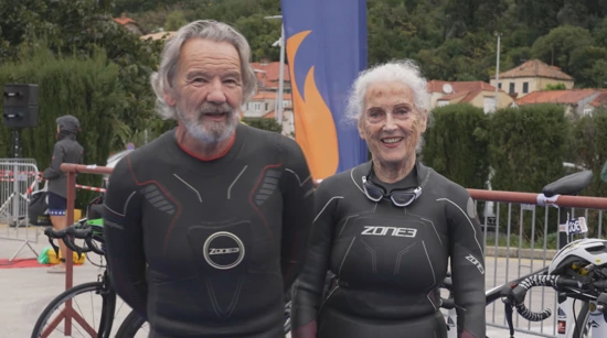 Triatlonci Steve Belt i Daphne Belt