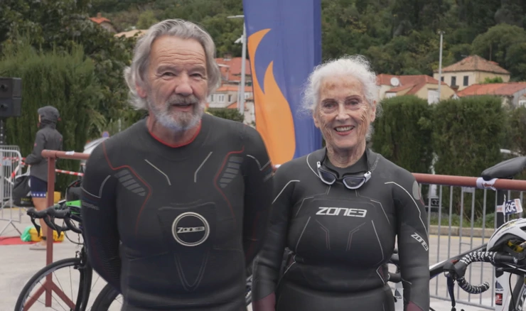 Triatlonci Steve Belt i Daphne Belt