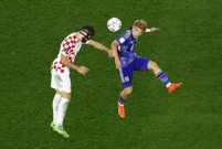 Ritsu Doan i Joško Gvardiol u duelu, Foto: Peter Cziborra/REUTERS