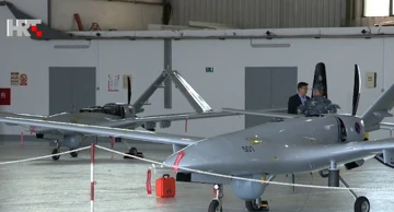The Bayraktar TB2 unmanned aircraft 