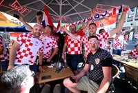 Navijači u Rotterdamu , Foto: Marko Lukunic /Pixsell