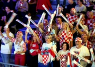 Hrvatski navijači na finalu vaterpolskog EP-a u Zagrebu, Foto: Ronald Gorsic/CROPIX