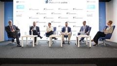 Panel ''Transformacija poduzetništva u Hrvatskoj – desetljeće EY Poduzetnika godine''.