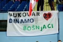 Vukovar 1991 - Dinamo, transparent , Foto: Marin Franov / /CROPIX