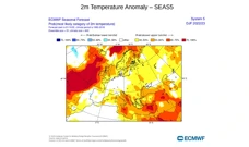 sezonska prognoza, Foto: -/ECMWF