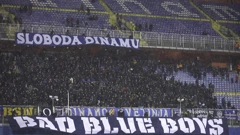 Navijači Dinama i poruka: Sloboda Dinamu