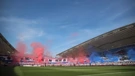 Bakljada u prošlosezonskom derbiju Hajduka i Dinama