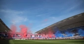 Bakljada u prošlosezonskom derbiju Hajduka i Dinama