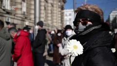 Agenda:Svijet - Prosvjed zdravstvenih radnika u Beogradu, Foto: Agenda:Svijet/HTV/HRT