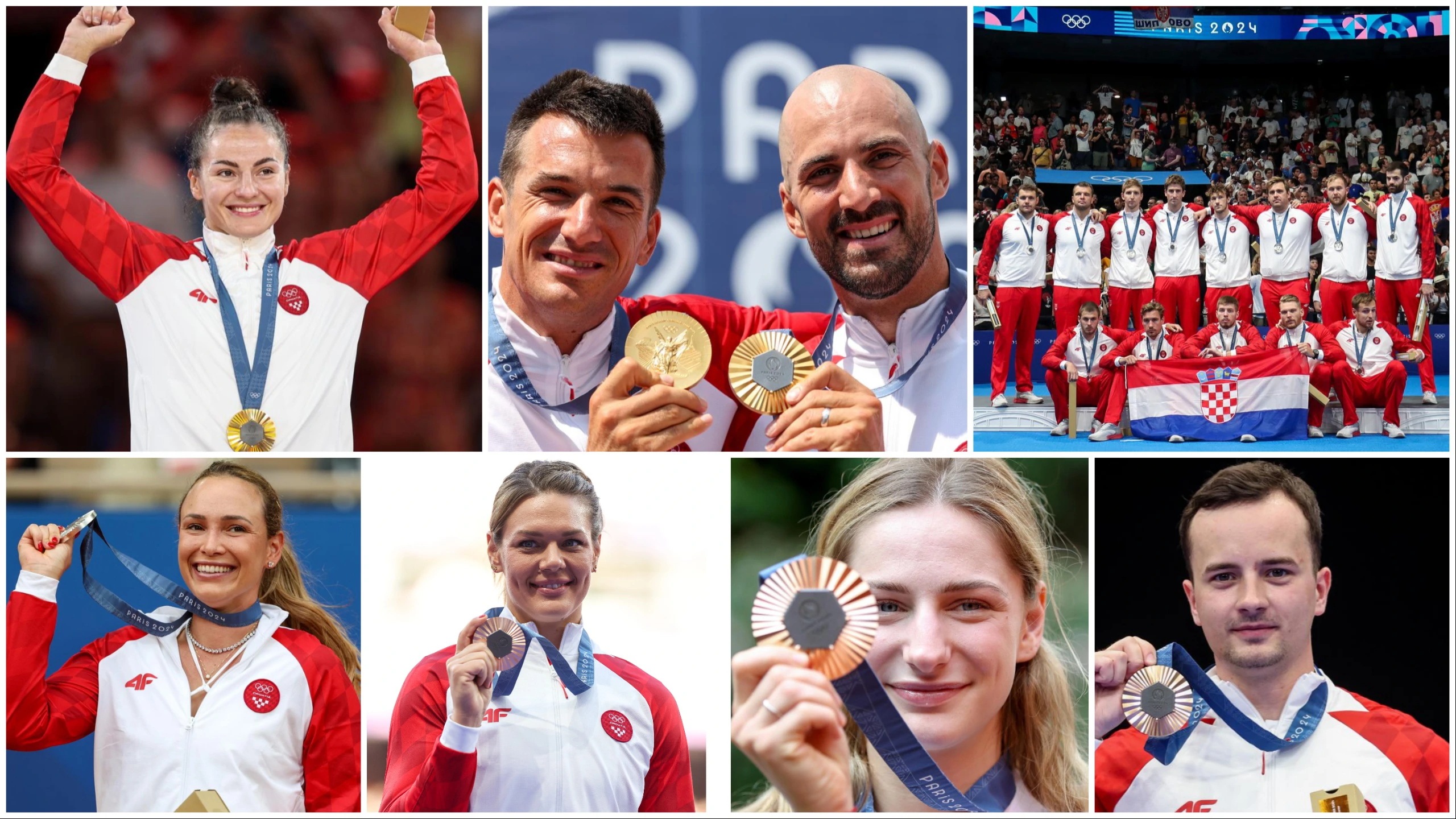Hrvatske medalje na Olimpijskim igrama u Parizu 