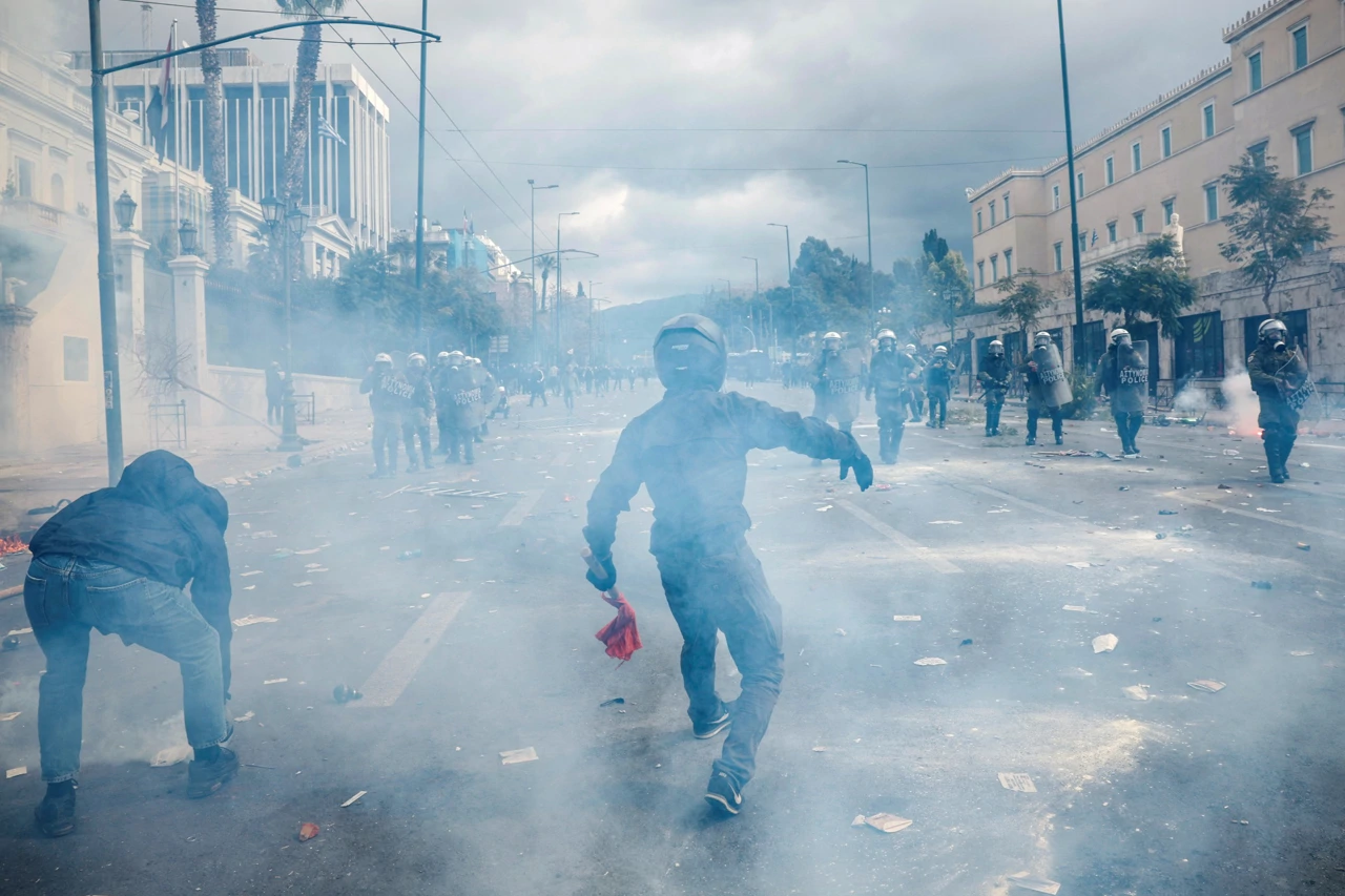 Neredi na prosvjedima u Ateni, Foto: Louisa Gouliamaki/Reuters