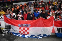 Hrvatski navijači na Fortuna Areni, Foto: Marko Lukunić/PIXSELL
