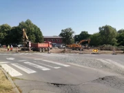 Radovi na kružnom toku, Foto: Radio Osijek/HRT