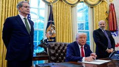 Bessent i Trump