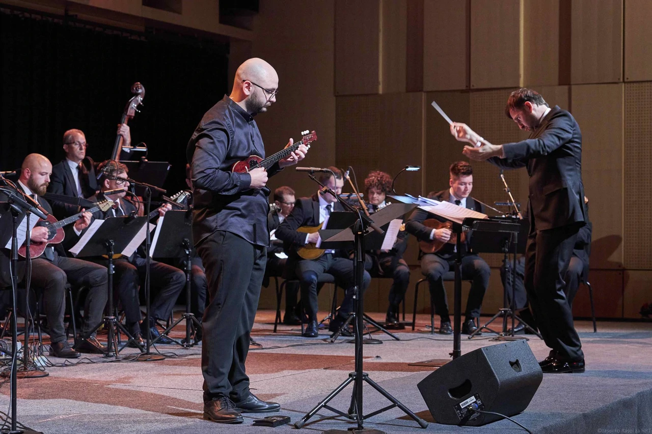 Marko Blašković, Matija Fortuna, Tamburaški orkestar HRT-a, Foto: Jasenko Rasol/HRT