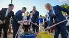 Polaganje kamena temeljca za nove lamele bolnice u Novoj Biloj