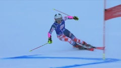 Zrinka Ljutić na veleslalomu u Jasni