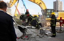 Urušila se nadstrešnica kolodvora u Novom Sadu, Foto: OMK MUP Republike Srbije /Pixsell