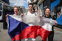 Češki navijači uoči utakmice Hrvatska - Češka , Foto: Goran Stanzl/PIXSELL