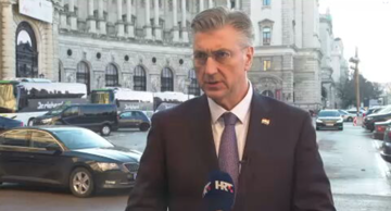 Prime Minister Andrej Plenković in Vienna