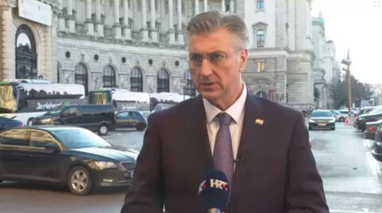 Prime Minister Andrej Plenković in Vienna