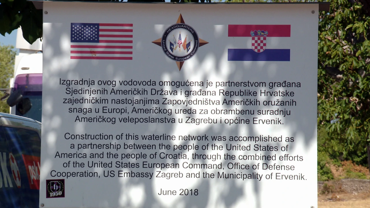 Vodovod dovršen zahvaljujući donaciji SAD-a