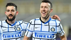 Ivan Perišić slavi pogodak s Robertom Gagliardinijem 