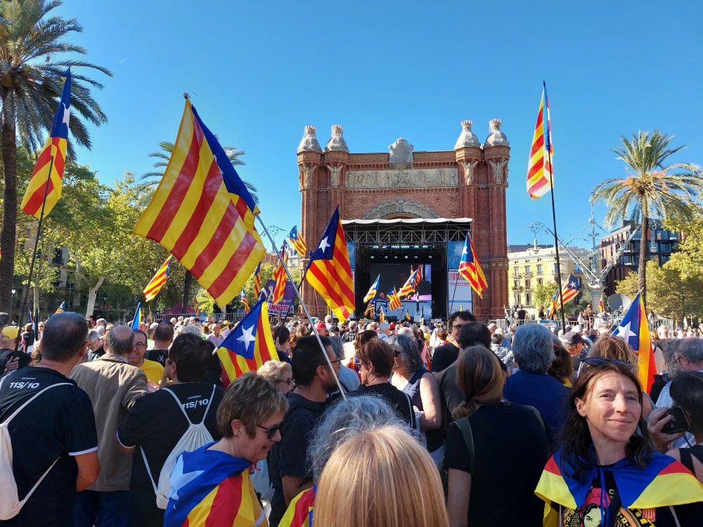 Prosvjed u Barceloni 