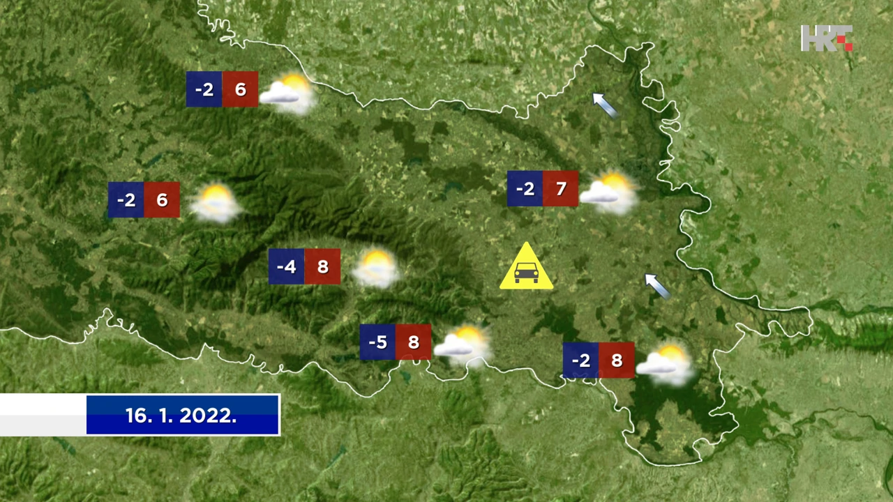 emisija Vrijeme, Foto: HTV/HRT