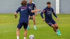Bruno Petković na treningu