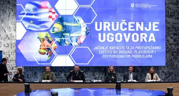 Uručenje ugovora za protupožarnu zaštitu