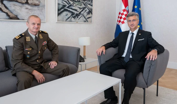 Ivan Turkalj i Andrej Plenković 