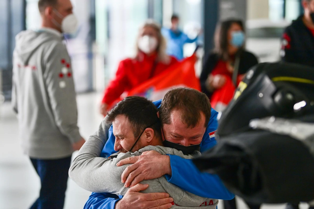 Povratak hrvatskih paraolimpijaca, Foto:  Igor Soban /PIXSELL