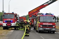 Požar u industrijskoj zoni u Pribislavcu, Foto: Vjeran Zganec Rogulja /PIXSELL