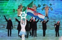 Hrvatske sportašice i sportaši na defileu, Foto: Marko Djurica/REUTERS