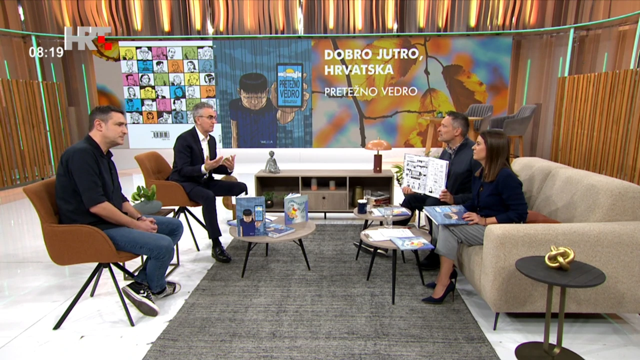 Zoran Vakula i Krešimir Biuk u emisiji "Dobro jutro, Hrvatska", Foto: "Dobro jutro, Hrvatska"/HRT