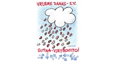 meteokarikatura, Foto: Dragutin Dado Kovačević/HRT