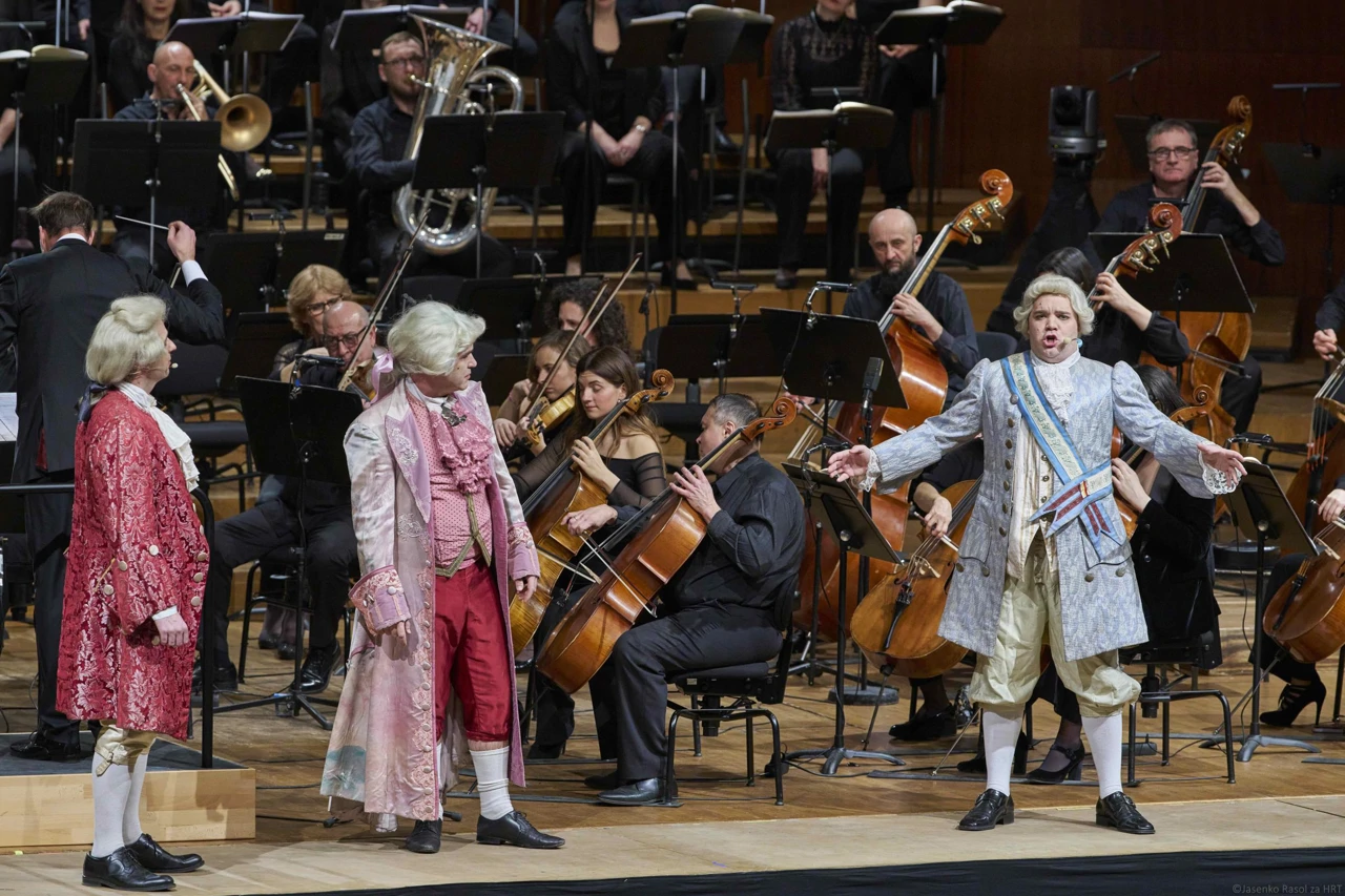  Vodimo vas ... I. Tijardović: Mala Floramye - Zbor i Simfonijski orkestar HRT-a pod ravnanjem Ivana Huta, Foto: Foto: Jasenko Rasol/HRT