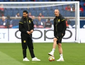 Emre Can i Marius Wolf na zagrijavanju, Foto: Kai Pfaffenbach/REUTERS